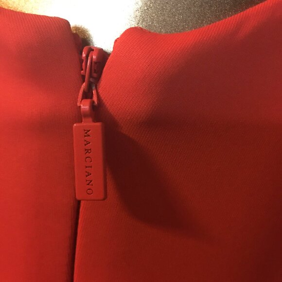 MARCIANO 🍊 "Caroline" Sleeveless Body-Con Scuba Dress - Picture 7 of 15